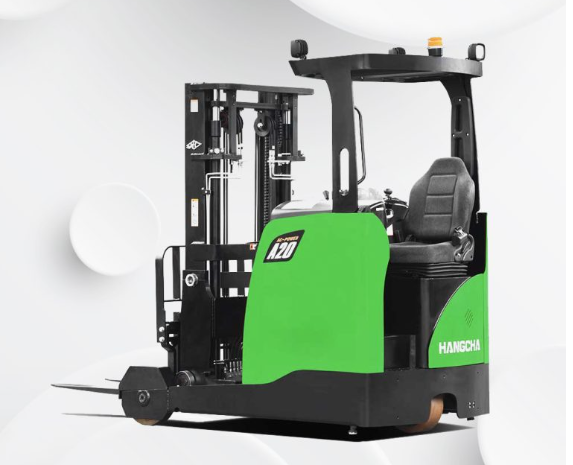 Xe nâng điện Hangcha Reach Truck 2 tấn Lithium ngồi lái A Series